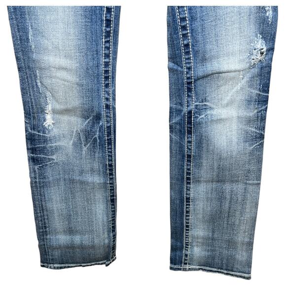 Miss Me Irene Distressed Bootcut Jeans Size 28 Long - Picture 8 of 8